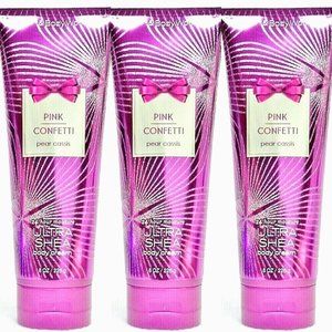 BBW 3pc set bundle full sz PINK CONFETTI c…